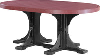 Thumbnail for LuxCraft 4' x 6' Oval Table (Dining, Counter, and Bar Height Available)