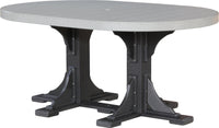 Thumbnail for LuxCraft 4' x 6' Oval Table (Dining, Counter, and Bar Height Available)