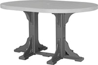 Thumbnail for LuxCraft 4' x 6' Oval Table (Dining, Counter, and Bar Height Available)