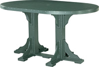 Thumbnail for LuxCraft 4' x 6' Oval Table (Dining, Counter, and Bar Height Available)