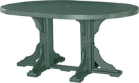 Thumbnail for LuxCraft 4' x 6' Oval Table (Dining, Counter, and Bar Height Available)