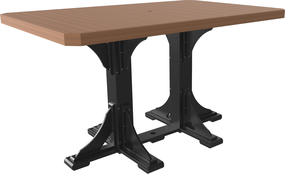 LuxCraft 4' x 6' Rectangular Table