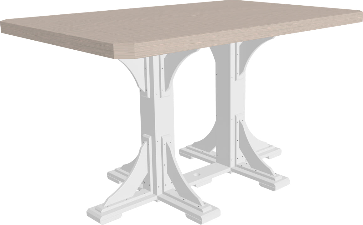 LuxCraft 4' x 6' Rectangular Table