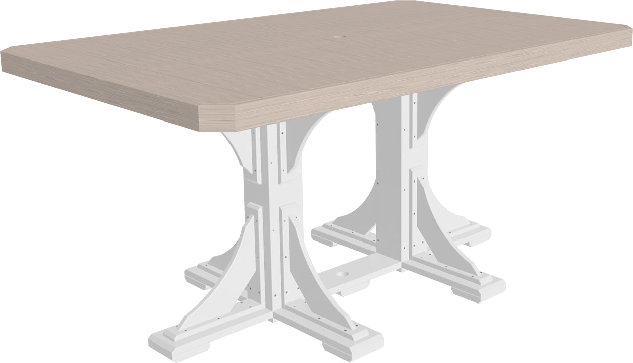 LuxCraft 4' x 6' Rectangular Table
