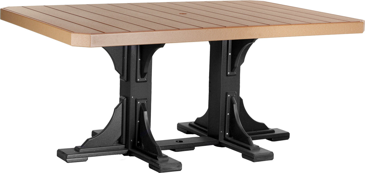 LuxCraft 4' x 6' Rectangular Table
