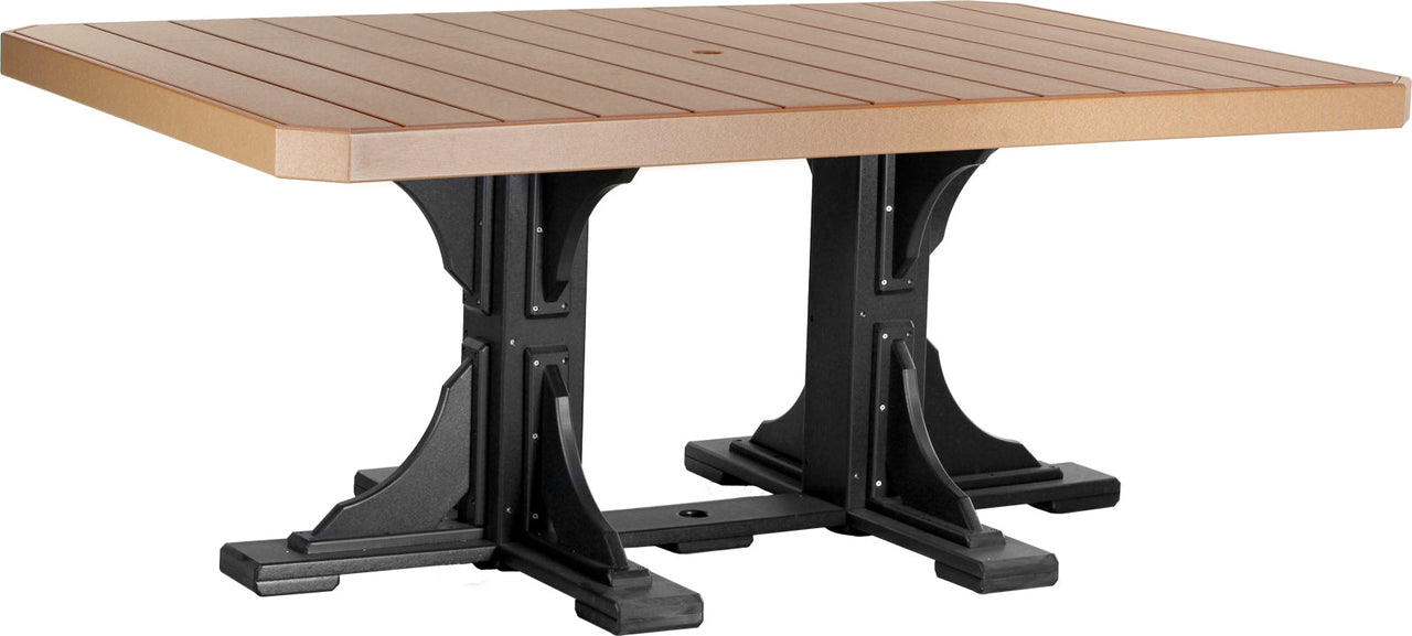 LuxCraft 4' x 6' Rectangular Table