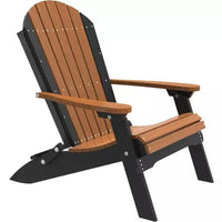 Thumbnail for LuxCraft Folding Poly Adirondack Chair