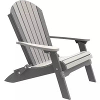 Thumbnail for LuxCraft Folding Poly Adirondack Chair