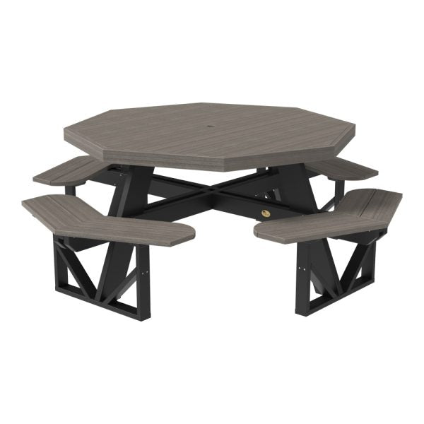 LuxCraft Poly Octagon Picnic Table