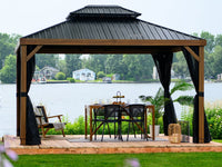 Thumbnail for Gazebo Penguin Yosemite Gazebo With Metal Roof