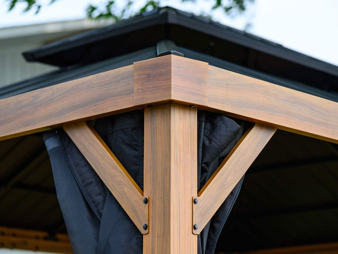 Gazebo Penguin Yosemite Gazebo With Metal Roof