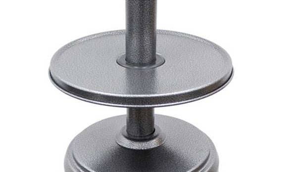 AZ Patio Heaters Tall Hammered Patio Heater With Table