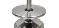 Thumbnail for AZ Patio Heaters Tall Stainless Steel Hammered Patio Heater With Table