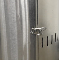 Thumbnail for AZ Patio Heaters Tall Stainless Steel Hammered Patio Heater With Table
