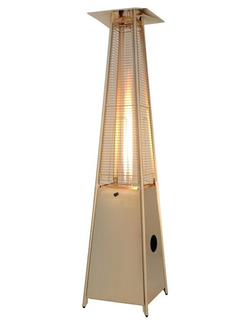 AZ Patio Heaters Residential Stainless Steel Glass Tube Patio Heater