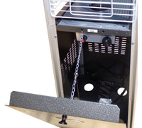 Thumbnail for AZ Patio Heaters Residential Hammered Glass Tube Patio Heater | HLDS01 GTHG
