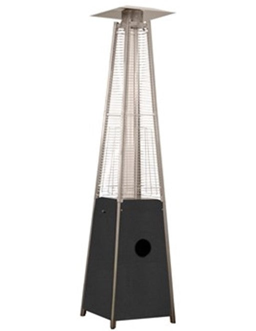 AZ Patio Heaters Residential Hammered Glass Tube Patio Heater | HLDS01 GTHG