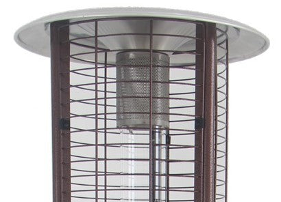 AZ Patio Heaters Round Glass Cylinder Heater