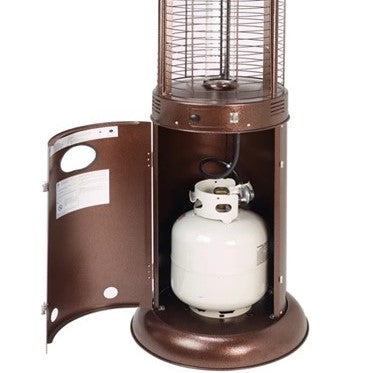 AZ Patio Heaters Round Glass Cylinder Heater