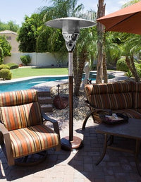 Thumbnail for AZ Patio Heaters Residential Natural Gas Hammered Bronze Patio Heater