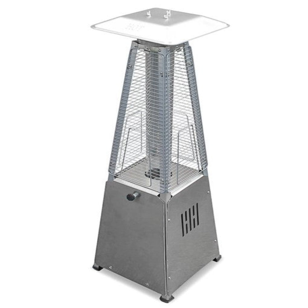 AZ Patio Heaters Portable Stainless Steel Glass Tube Tabletop Heater