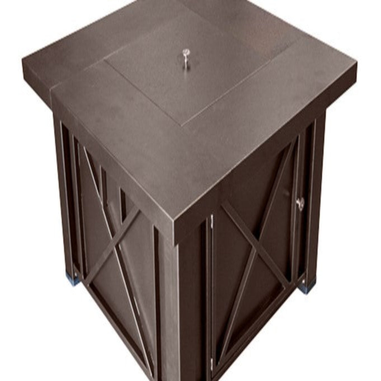AZ Patio Heaters 38" Propane Bronze Finish Fire Pit