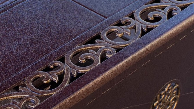 AZ Patio Heaters Rectangular Cast Aluminum Fire Pit