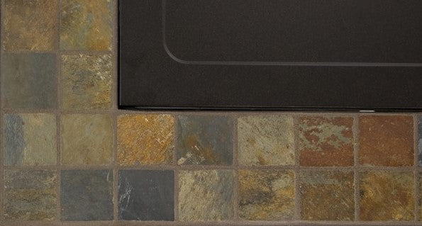 AZ Patio Heaters 30" Square Slate Tile Top Fire Pit