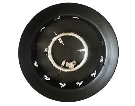 AZ Patio Heaters 18" Round Camp Fire Pit Bowl With Pumice Stones