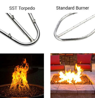 HPC 32" Copper Mesa Fire Bowl Electronic Ignition