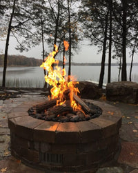 Thumbnail for HPC Round Fire Pit Inserts 13-31 Inches With Torpedo Burner
