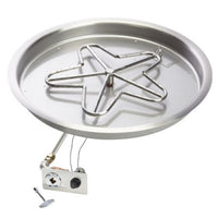 Thumbnail for HPC Round Fire Pit Inserts 13-31 Inches With Standard Burner