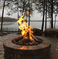 Thumbnail for HPC Round Fire Pit Inserts 13-31 Inches With Standard Burner