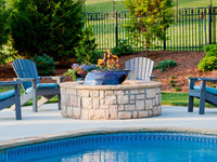 Thumbnail for HPC Evolution 360 Hammered Copper Gas Fire Bowl System