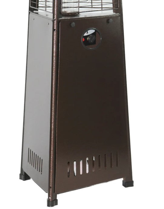 RADtec 93" Pyramid Flame Propane Patio Heater - Antique Bronze Finish | PYR-ABP