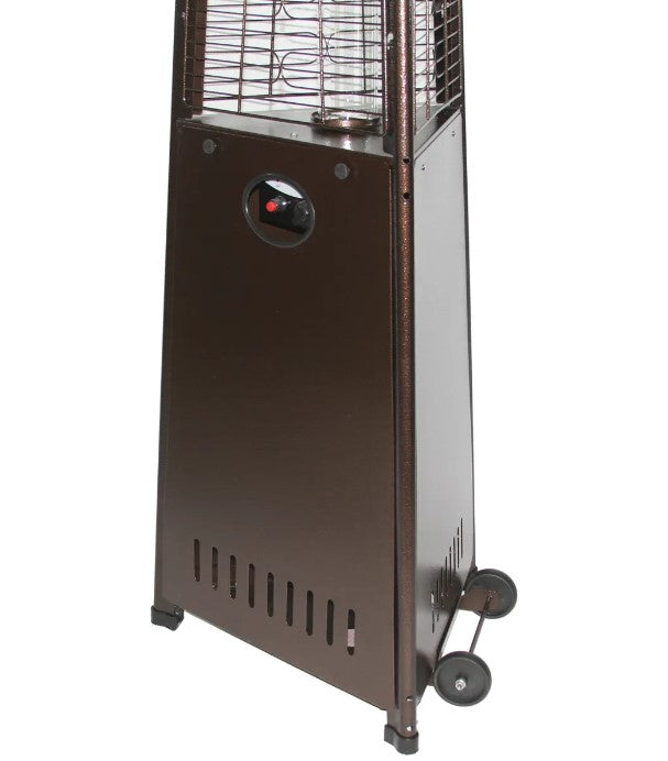 RADtec 93" Pyramid Flame Propane Patio Heater - Antique Bronze Finish | PYR-ABP