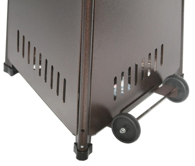 RADtec 93" Pyramid Flame Propane Patio Heater - Antique Bronze Finish | PYR-ABP