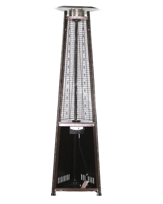 RADtec 93" Pyramid Flame Propane Patio Heater - Antique Bronze Finish | PYR-ABP