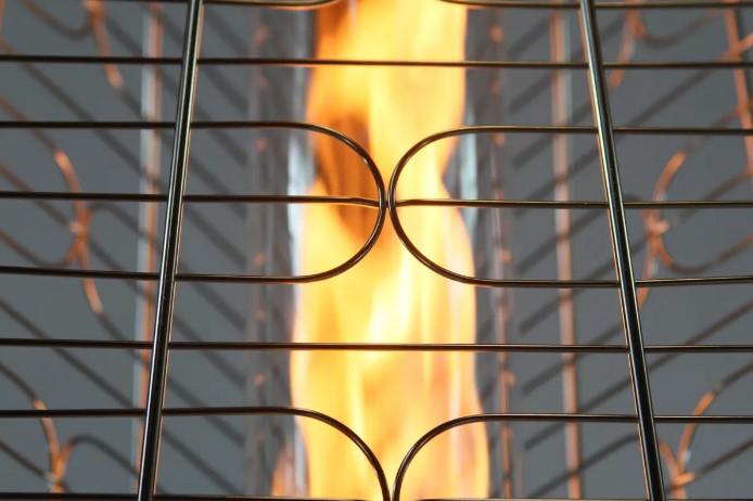 RADtec 93" Pyramid Flame Propane Patio Heater - Stainless Steel Finish | PYR-SSP
