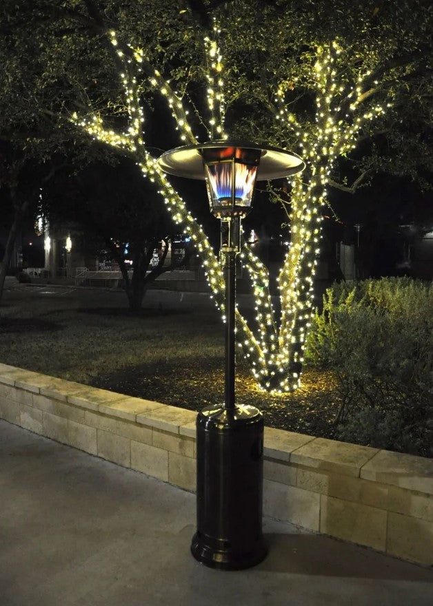 RADtec 96" Real Flame Natural Gas Patio Heater - Antique Bronze Finish | RF-ABNG