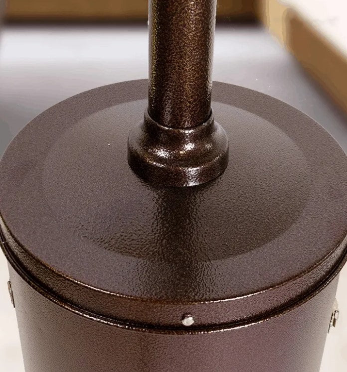 RADtec 96" Real Flame Natural Gas Patio Heater - Antique Bronze Finish | RF-ABNG