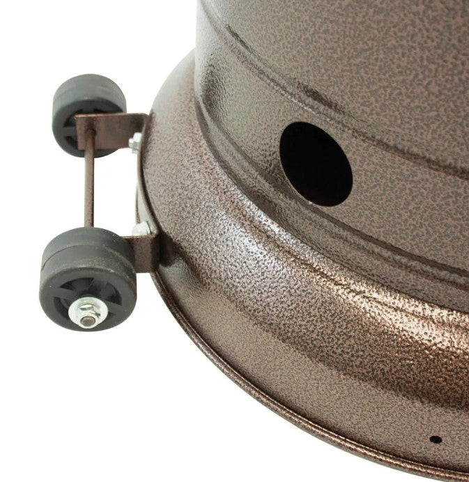 RADtec 96" Real Flame Natural Gas Patio Heater - Antique Bronze Finish | RF-ABNG