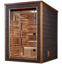 Thumbnail for Golden Designs Narvik 2-Person Outdoor Sauna | GDI-8202-01