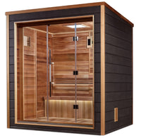 Thumbnail for Golden Designs Drammen 3-Person Outdoor Sauna | GDI-8203-01