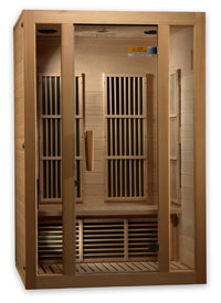 Thumbnail for Maxxus Seattle 2-Person Low EMF FAR Infrared Indoor Sauna | MX-J206-01