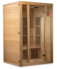 Thumbnail for Maxxus Seattle 2-Person Low EMF FAR Infrared Indoor Sauna | MX-J206-01