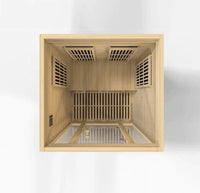 Thumbnail for Maxxus Seattle 2-Person Low EMF FAR Infrared Indoor Sauna | MX-J206-01