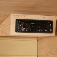 Thumbnail for Maxxus 3-Person Low EMF FAR Infrared Corner Indoor Sauna | MX-K356-01