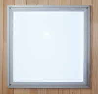 Thumbnail for Maxxus 3-Person Low EMF FAR Infrared Corner Indoor Sauna | MX-K356-01