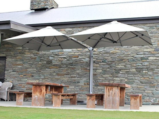 Shadowspec Unity™ Multi-canopy Cantilever Umbrella